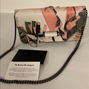 NWOT Mackage 💯 Leather Crossbody Bag